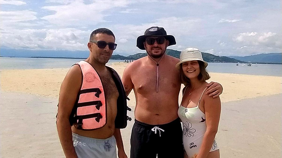 The Manjuyod sandbar